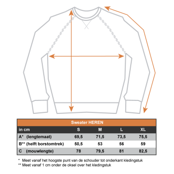 Casual Sweater 'The Bikepackers Life' Camel - S