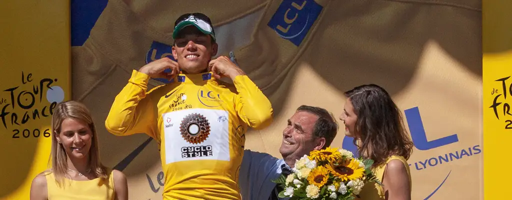tour de france podium cyclostyle